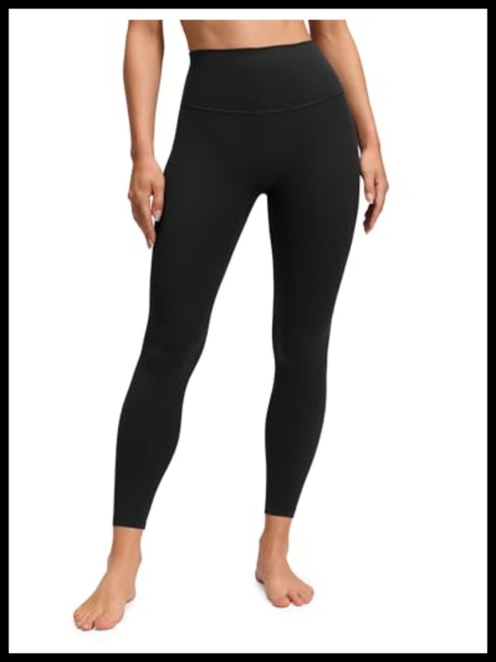 High Rise Yoga Leggings 25" No Front Seam Butterluxe Seamless